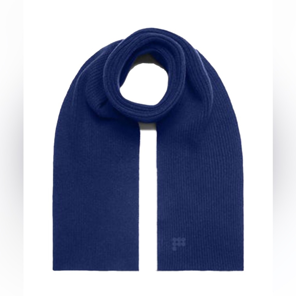 Pangaia royal blue cashmere scarf, royal blue, NWOT